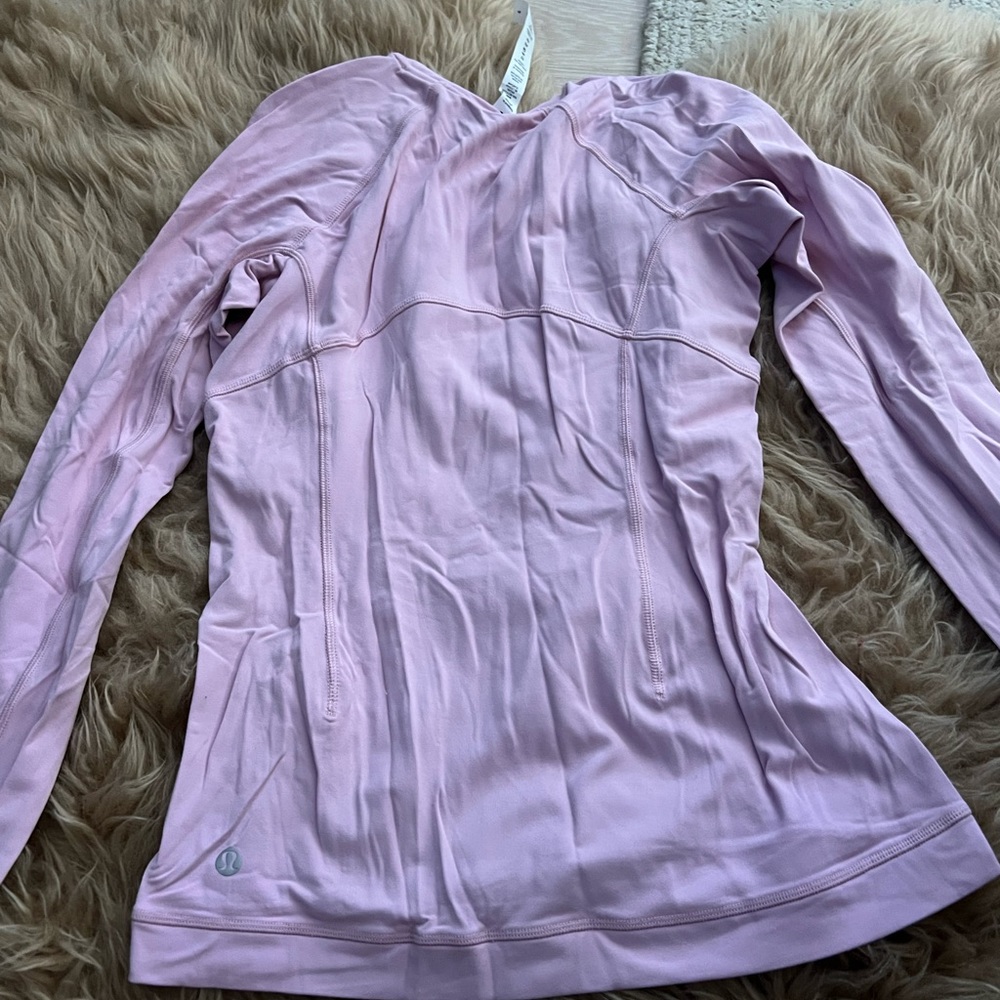 lululemon athletica Pink Long Sleeve Top